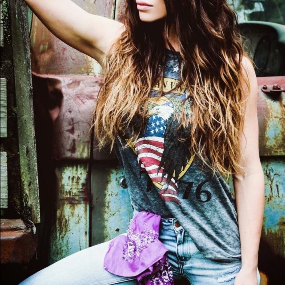 SOLD!!! Vintage style tank shirt